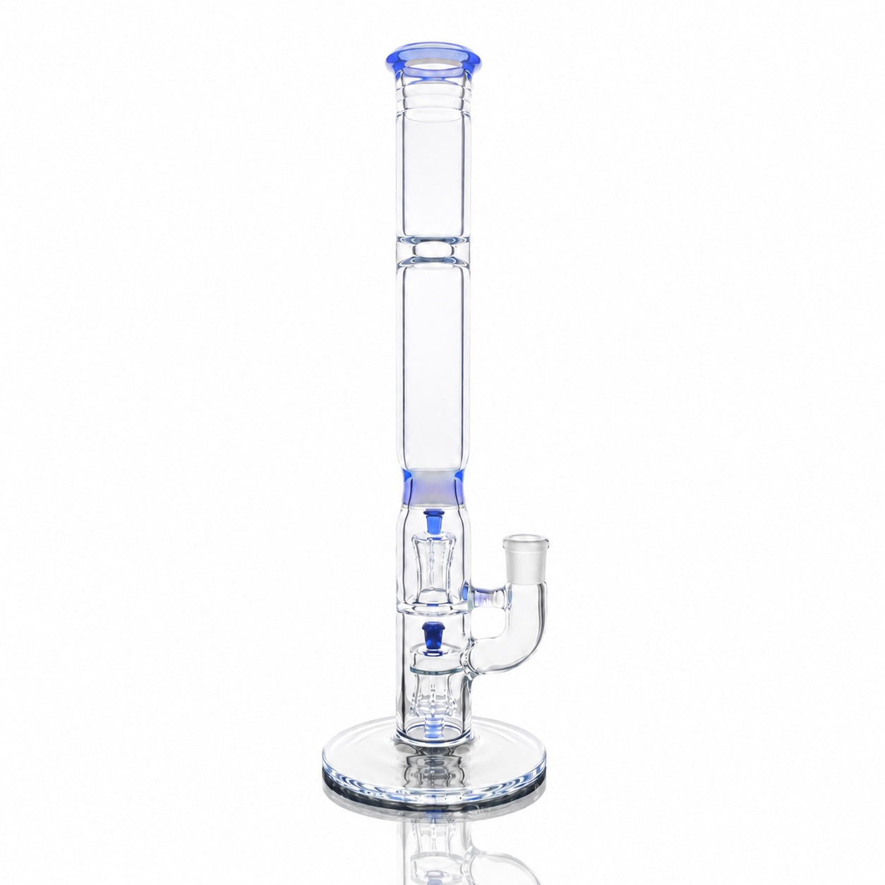 Jamms Full Accent Double Diamond Tube w/ Colour Band & Restriction - Neptune