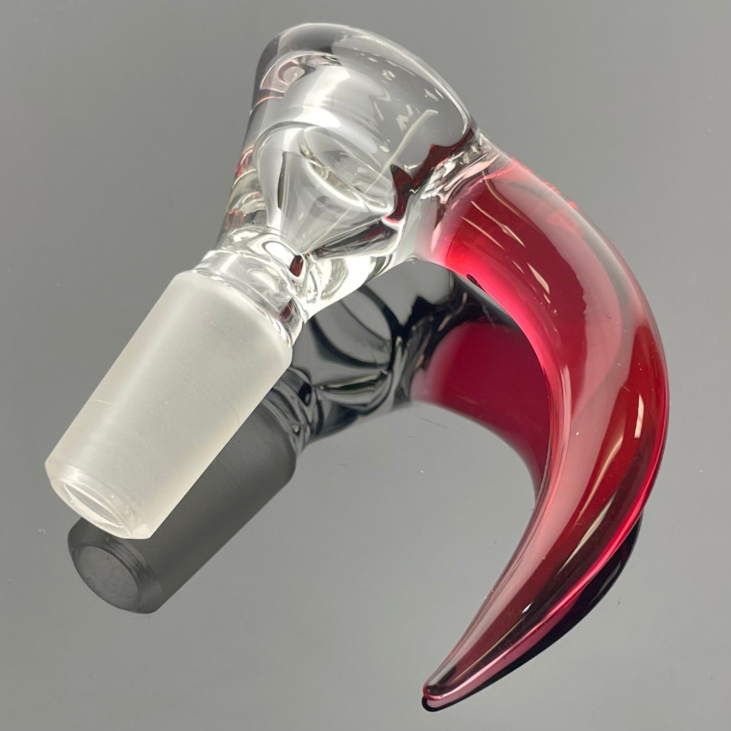 Green Belt Clear Horn Bowl 14mm 1 Hole