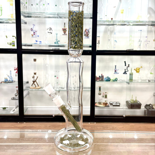 Mastah Glass Hollowfoot WigWag Bong - Infinity 3
