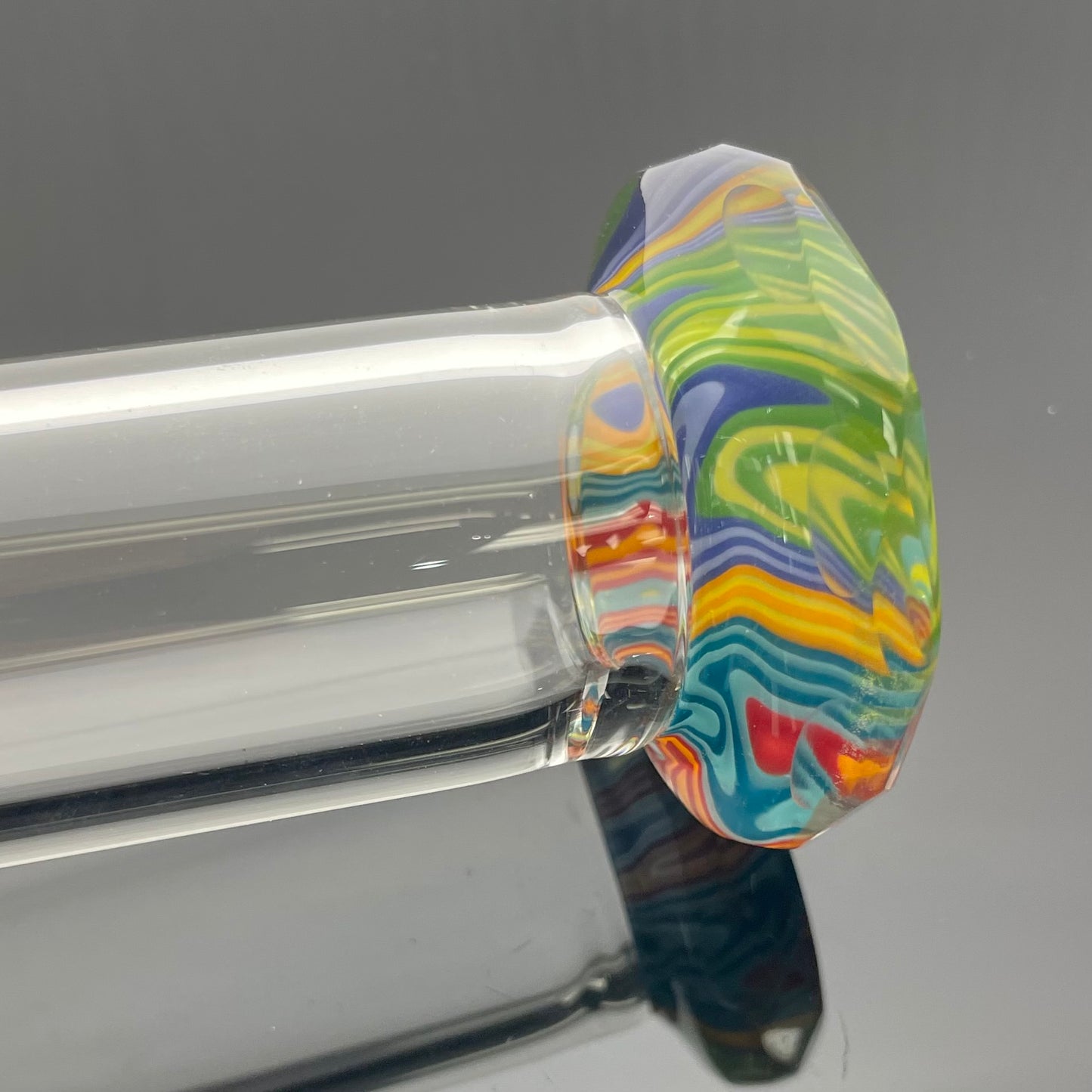 Blazed Worked King Bubbler - Unicorn Poop