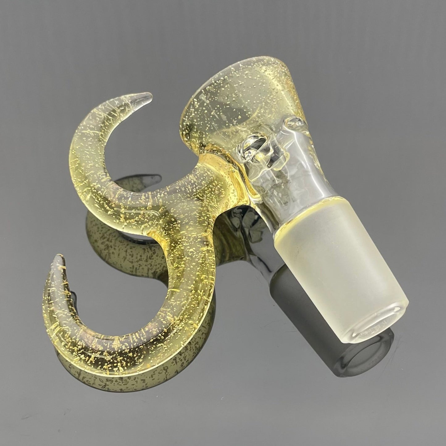 Gump Glass Bowl 2 Horn 18mm 4 Hole