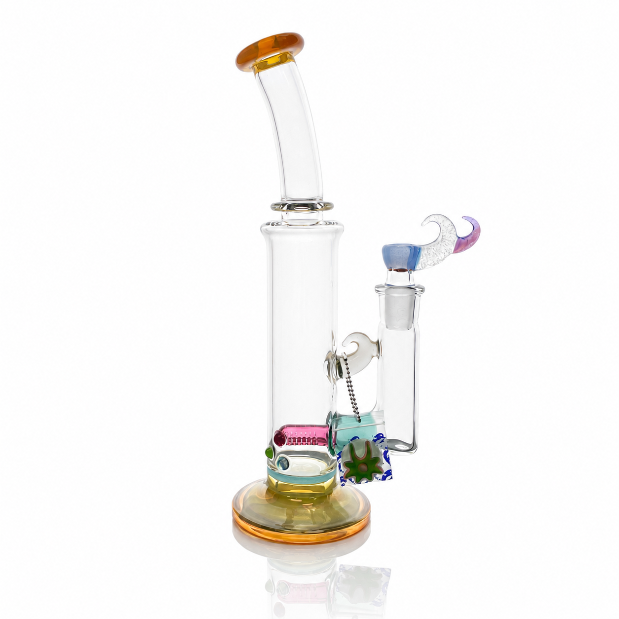 Mafe 44mm Fully Accented Single Stemline Tube w/ Bent Neck