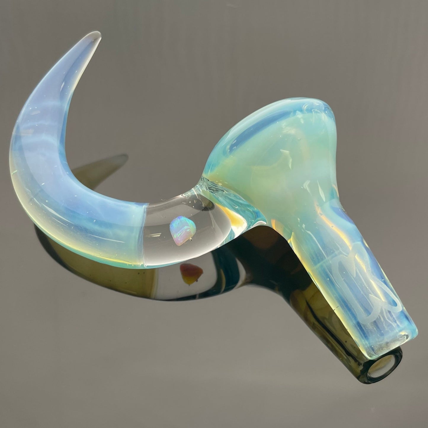 Kobb 14mm Fully Worked Bowl w/ Opal - #48