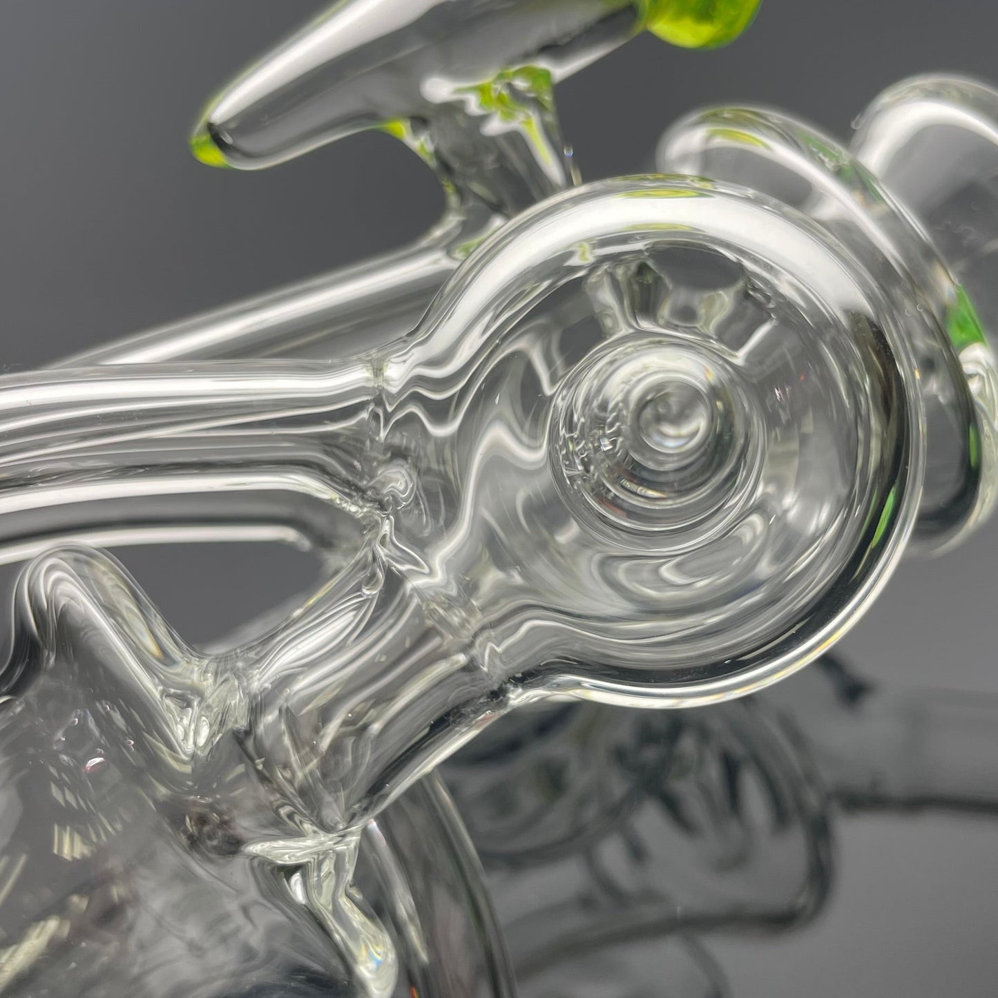 Mimzy Colour Accented Full Scroller Recycler - 14mm