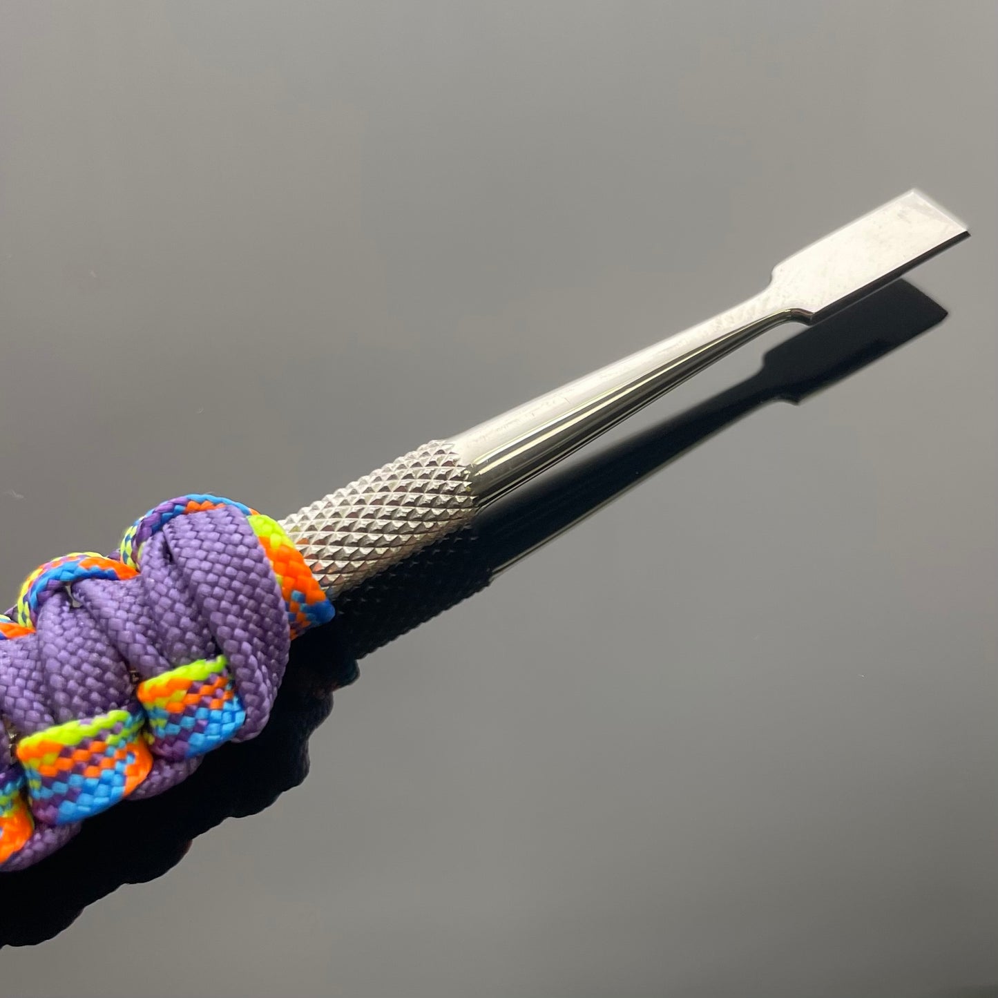 Dabbaratus Stainless Steel Wrapped Dabber w/ Chisel Tip - Various Colours
