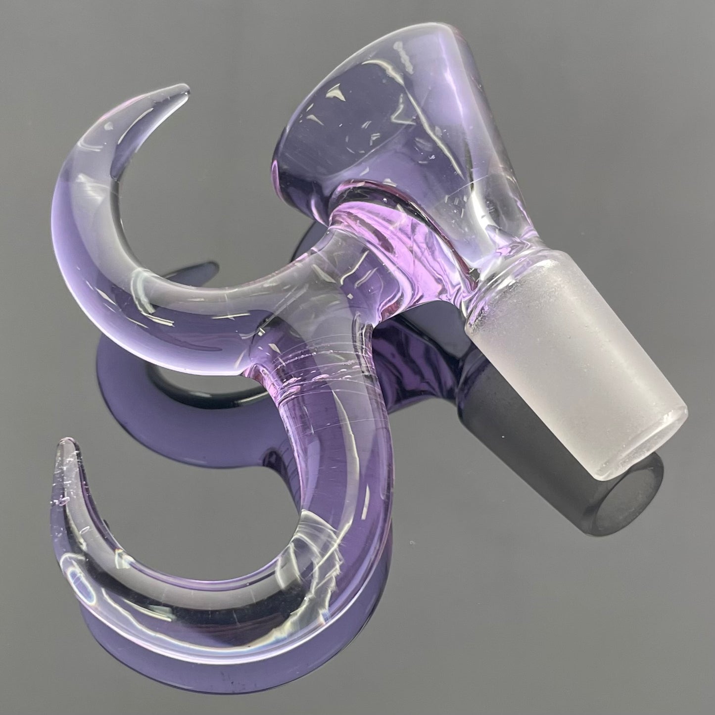 Gump Glass Bowl 2 Horn 14mm 1 Hole