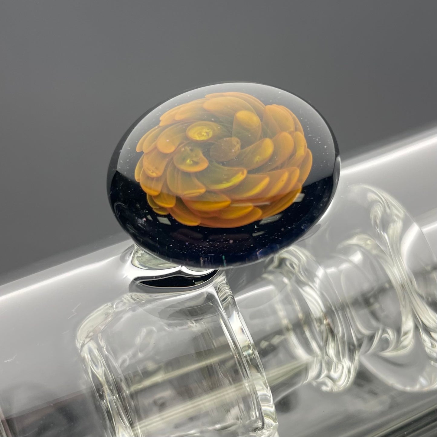 Discobox 14mm Terp Tower w/ Grids - Clear