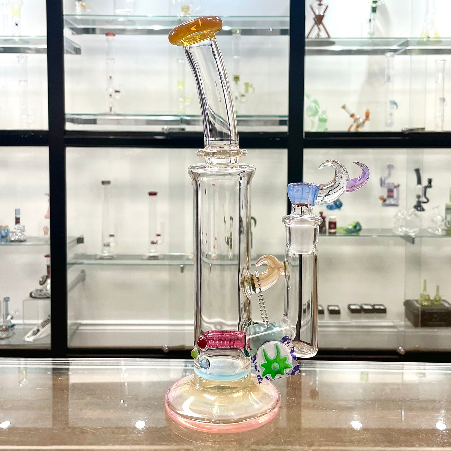 Mafe 44mm Fully Accented Single Stemline Tube w/ Bent Neck