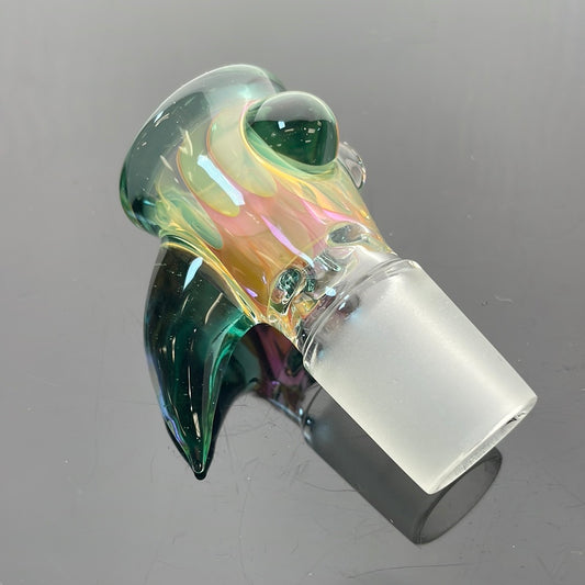 Rob Biglin 18mm 4 Hole Fumed Bowl - C (second quality)