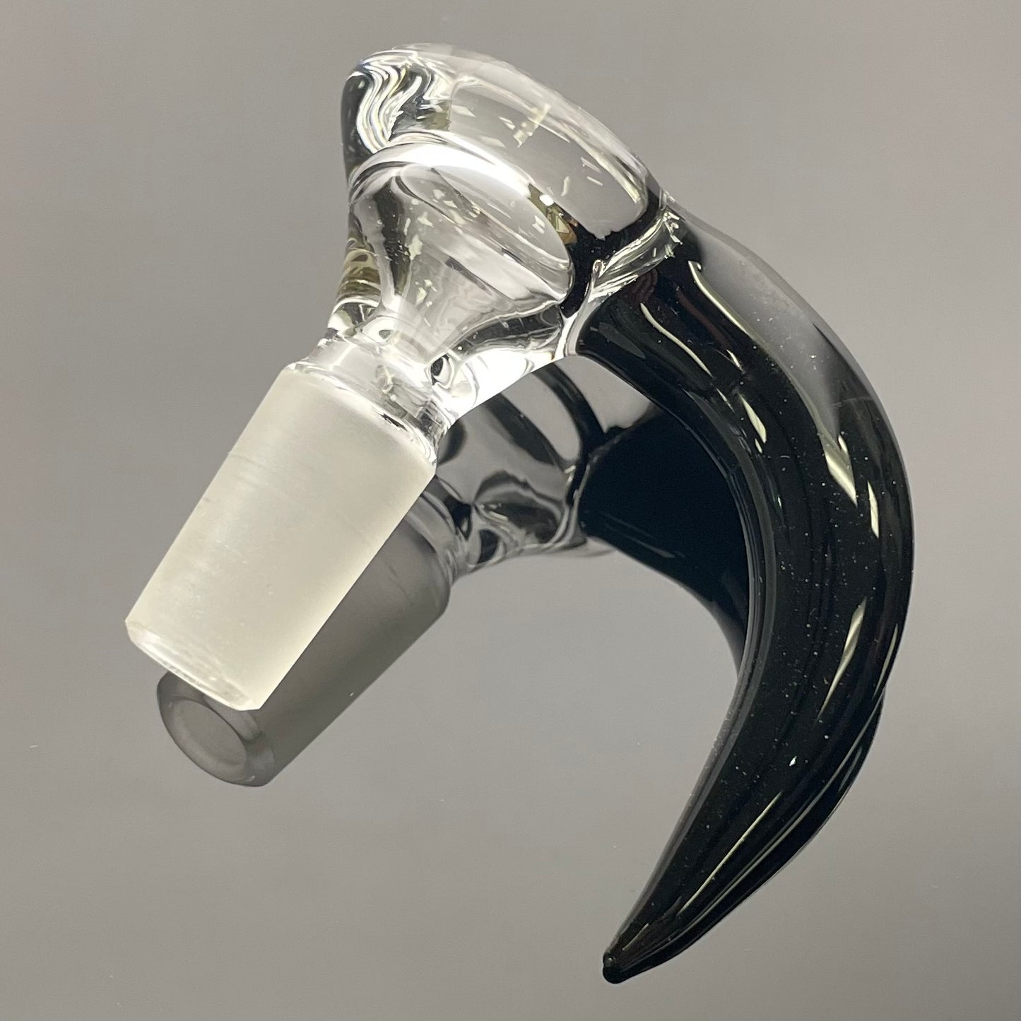 Green Belt Clear Horn Bowl 14mm 1 Hole
