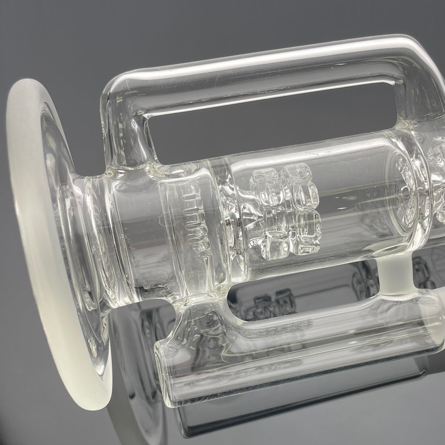 Gnob Glass 38mm Treecycler w/ Sandblasting - #15