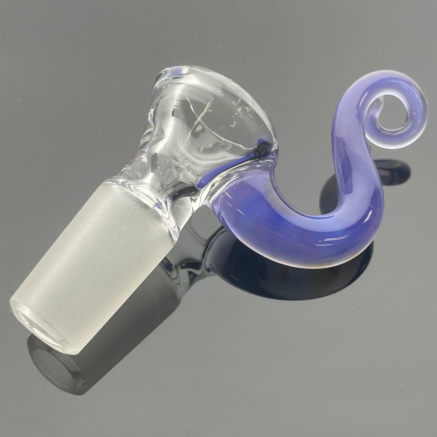 Discobox Clear Bowl w/ Horn 14mm 1 Hole