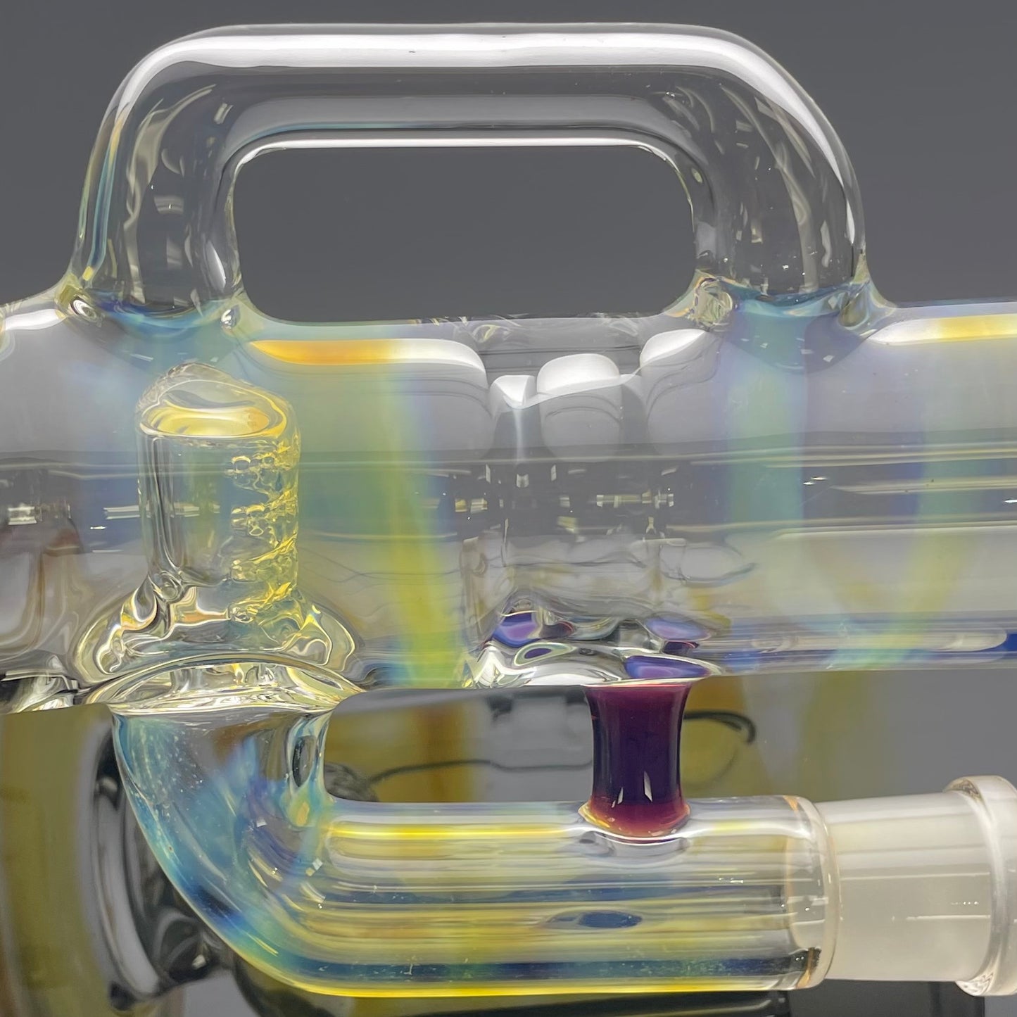 Green Belt Colour Accented Fume Stemline Drain Tube - Royal Jelly