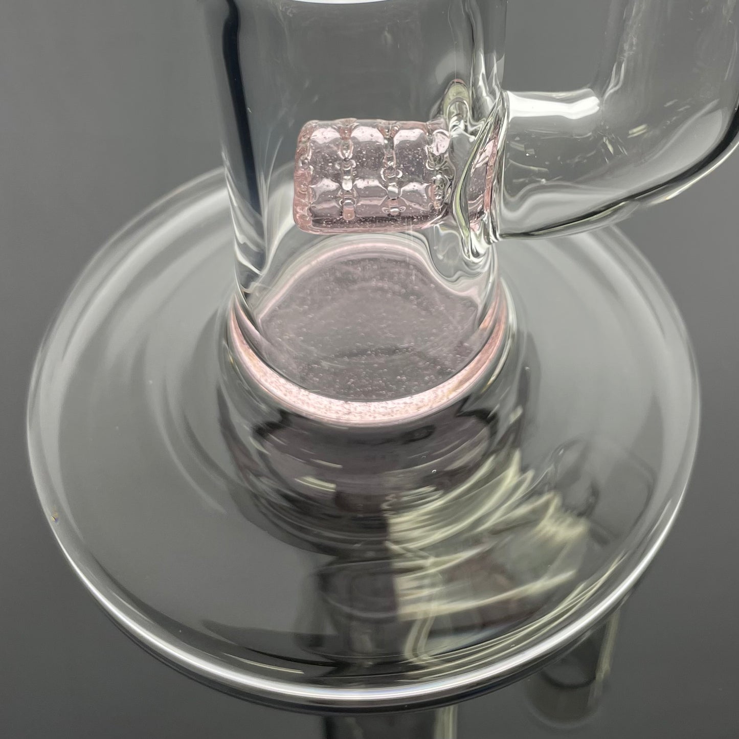Green Belt Colour Accented Stemline Tube w/ Imperial - Pink Lollipop