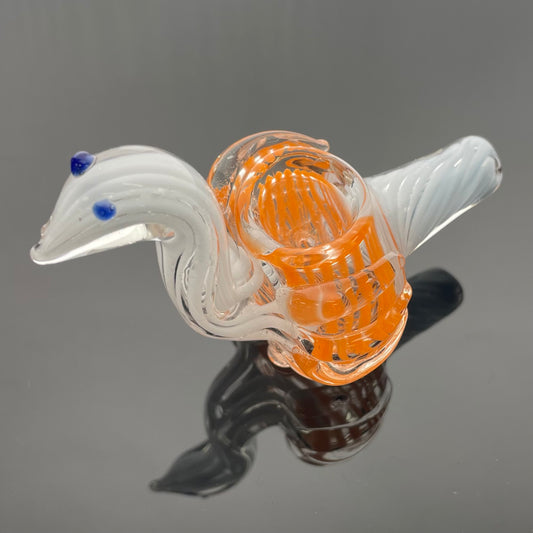 Unbranded Glass Swan Pipe