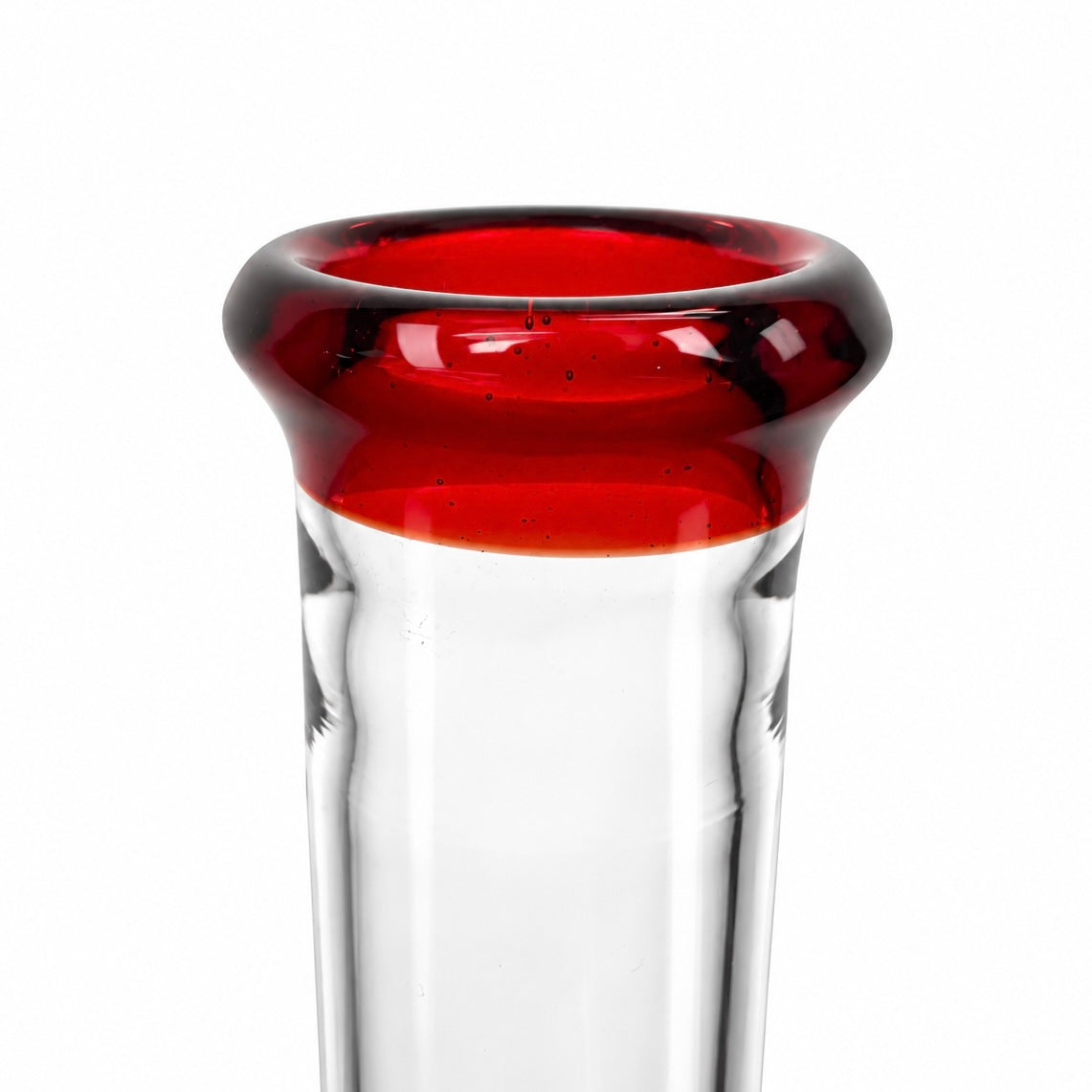 Green Belt Colour Accented Hollow Foot Stemline Tube - Pomegranate
