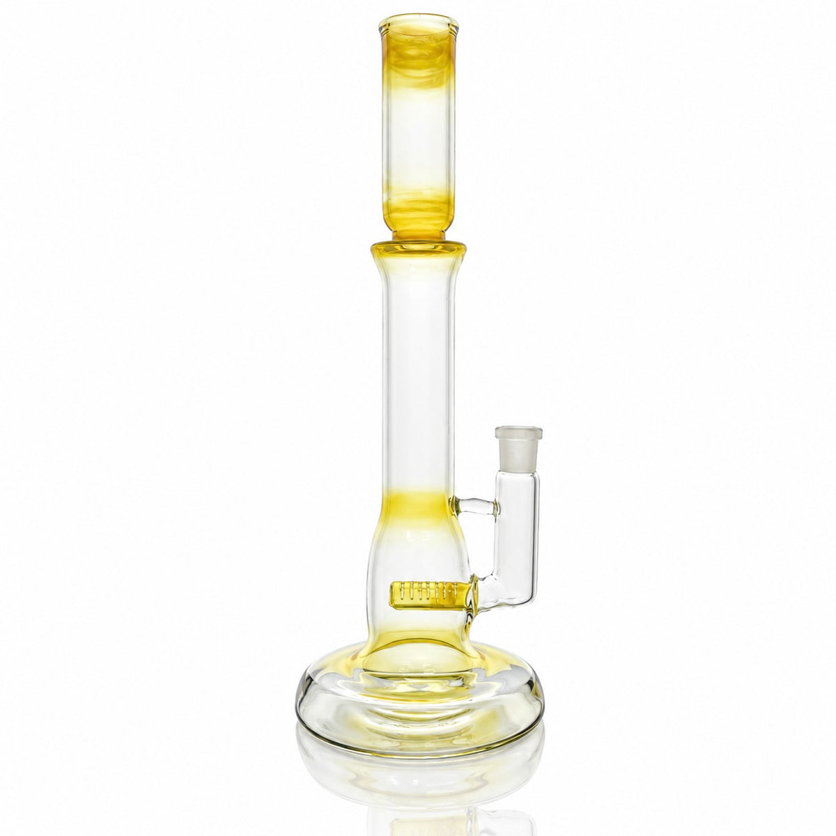 Mastah Glass 18mm Fumed Hollowfoot Stemline