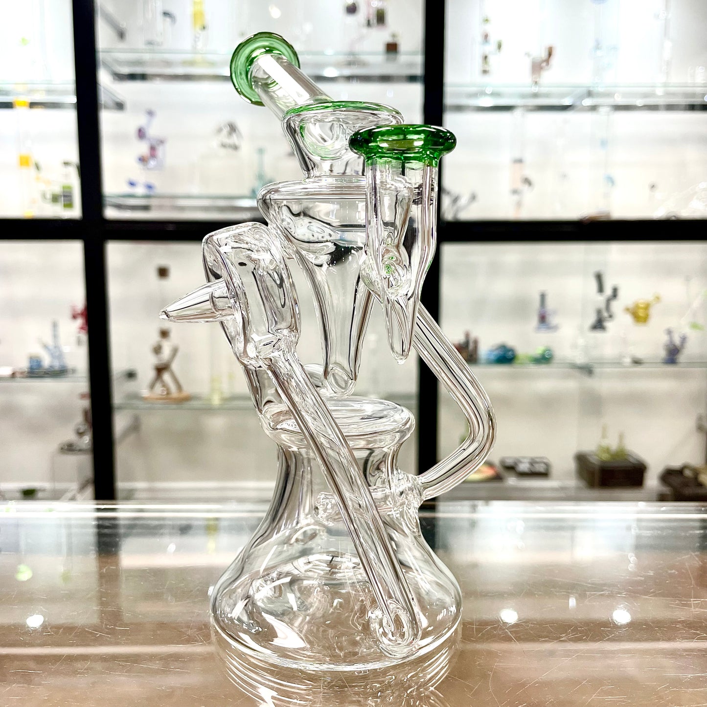 Mimzy Side Scroller Recycler w/ Colour Accents - 14mm