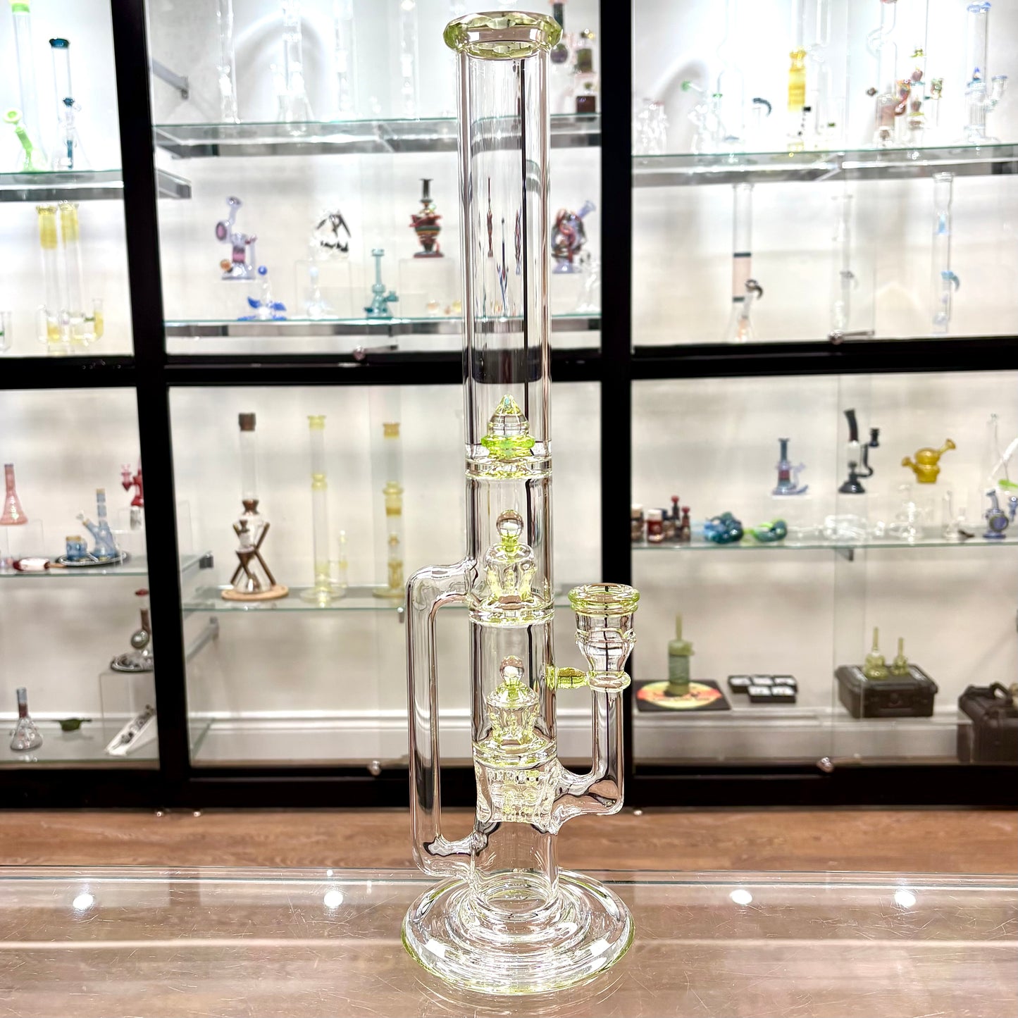 Blazed 44mm 3 Line Tree Tube - Slyrm Accents w/ Opals