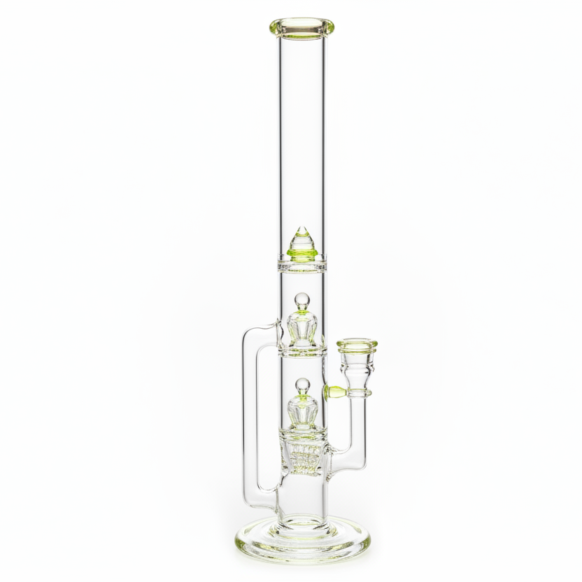 Blazed 44mm 3 Line Tree Tube - Slyrm Accents w/ Opals