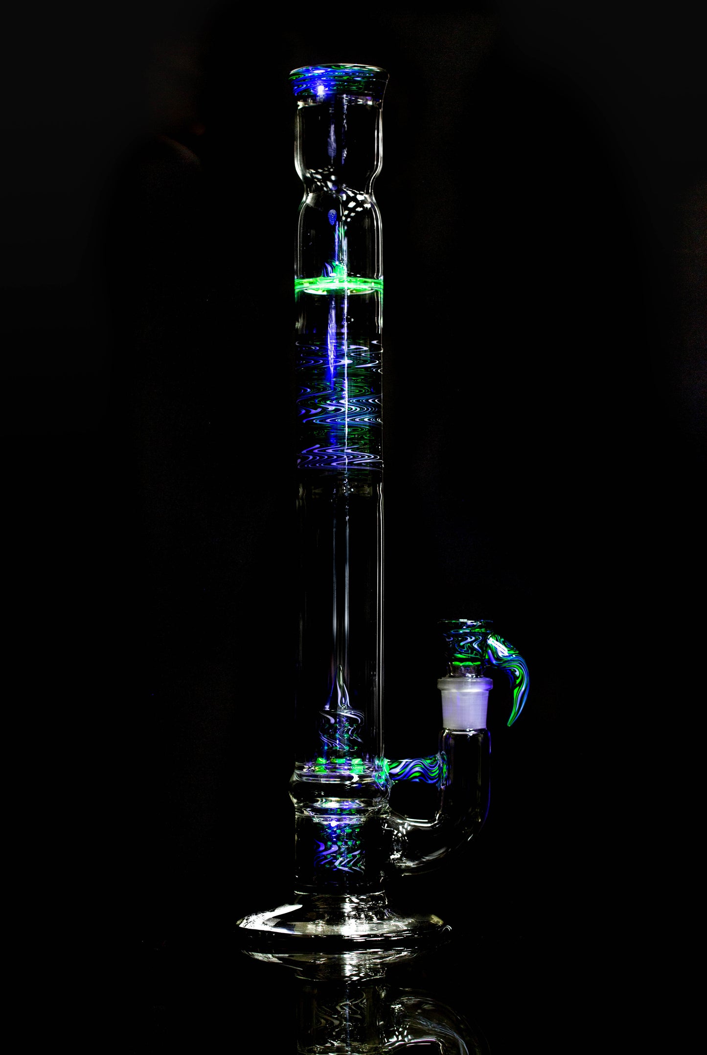 Jhoney 44mm Rewig Dual 360 fully accented Straight Tube w/ rewig sections and citron (UV) accents