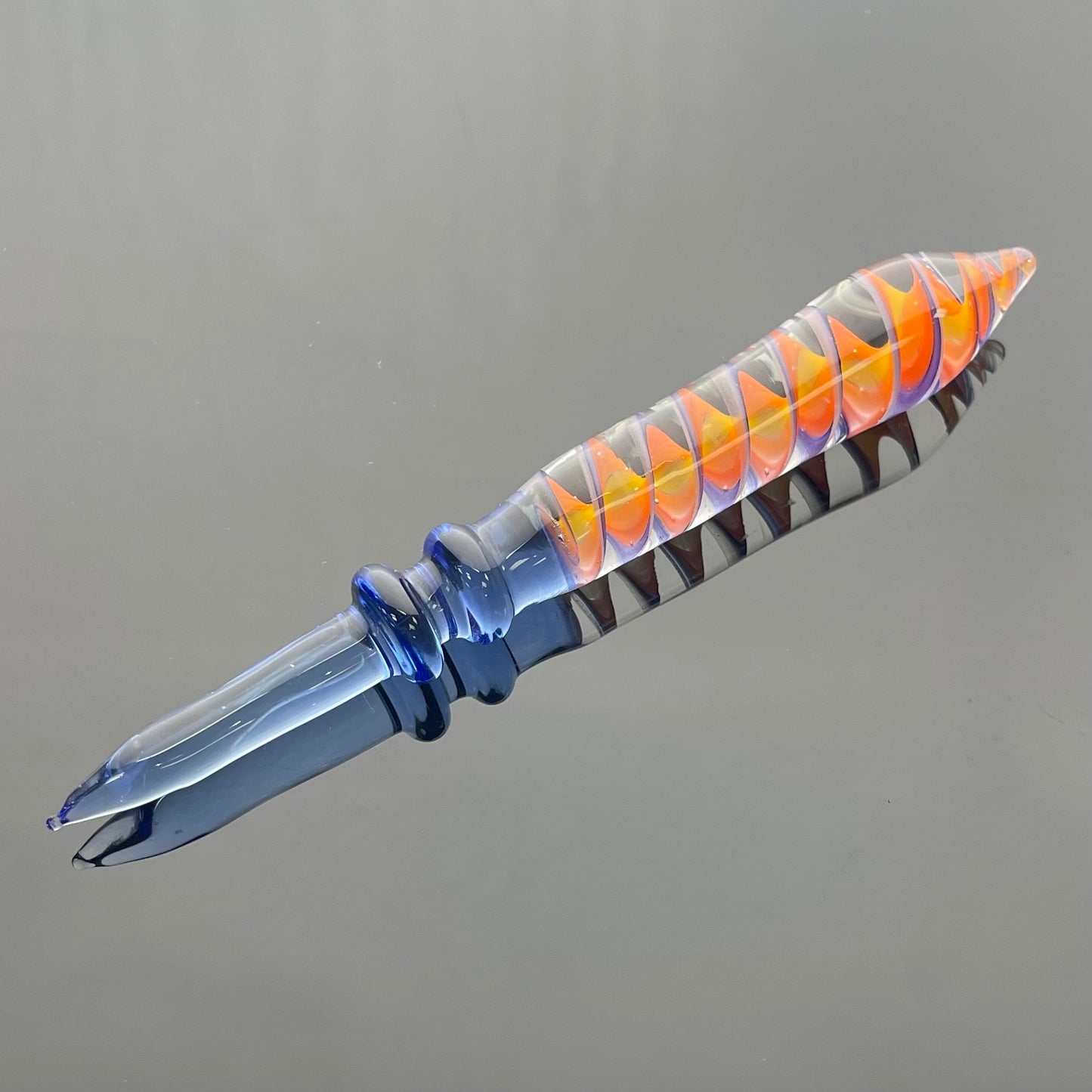 Mooks Glass 4.5" Cane Work Dabber w/ Spear Tip