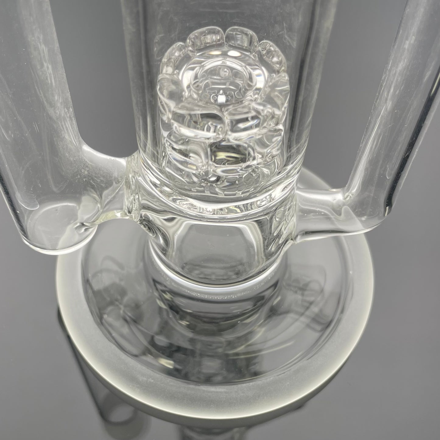 Gnob Glass 38mm Treecycler w/ Sandblasting - #15