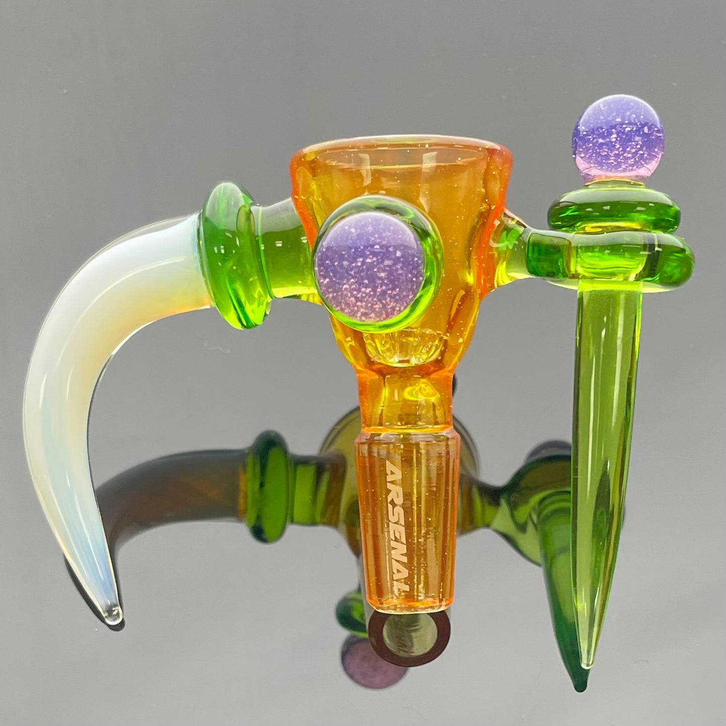 Arsenal 14mm Horn & Poker Bowl - Various Colours