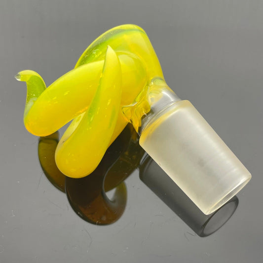 Gore Glass 18mm 4 Hole Dual Horn Bowl - #3