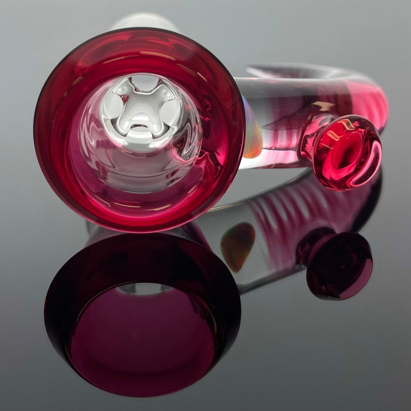 Jamms Solid Colour Opal w/ Cane Handle Bowl 18mm 4 Hole