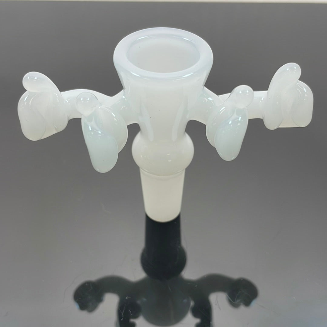 Kirill 4 Arm Knockout Bowl 14mm - Full White