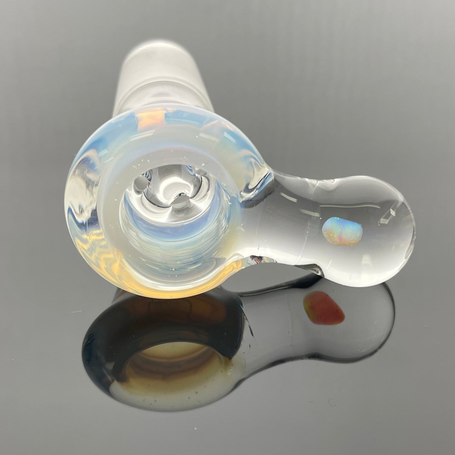 Green Belt Colour Accented Beaker - Ghost