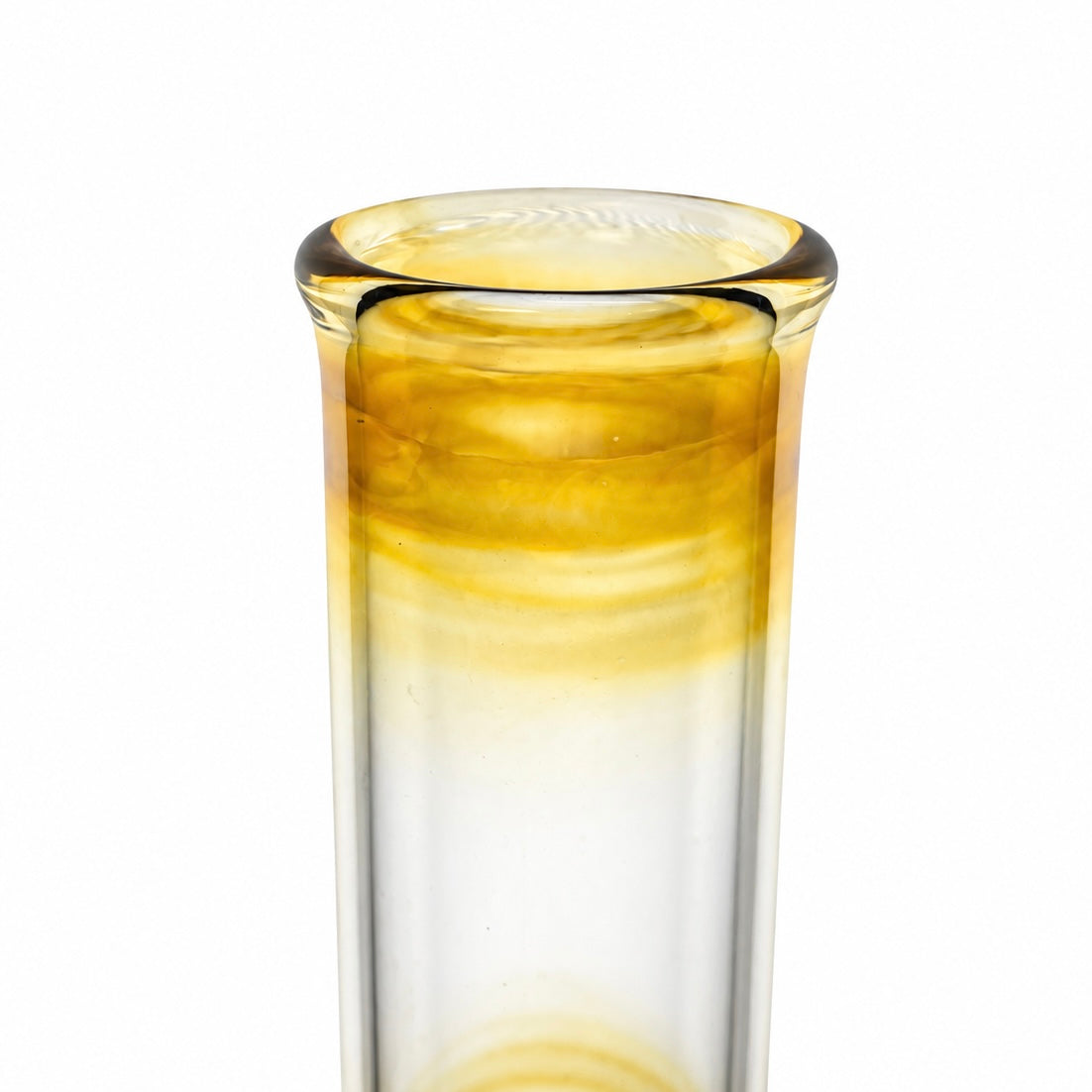 Mastah Glass 18mm Fumed Hollowfoot Stemline
