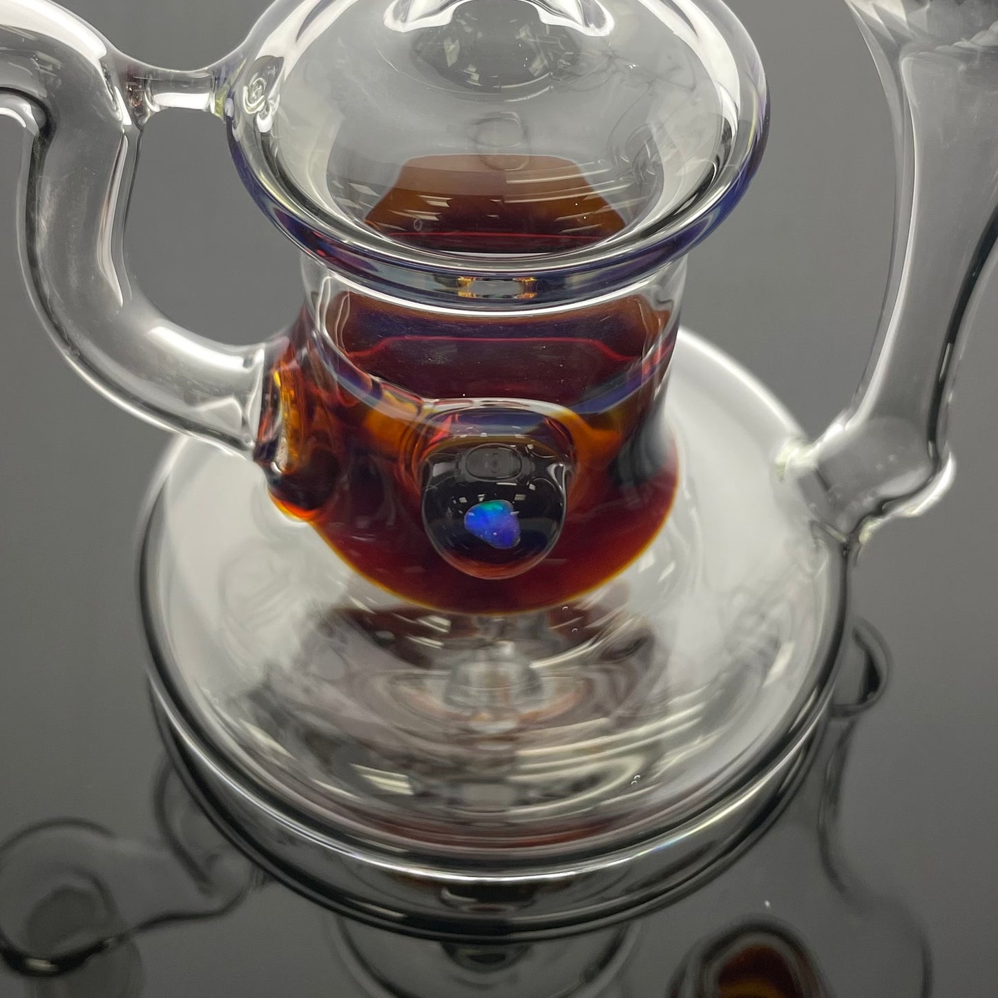Green Belt Colour Accented Recycler - Amber Purple
