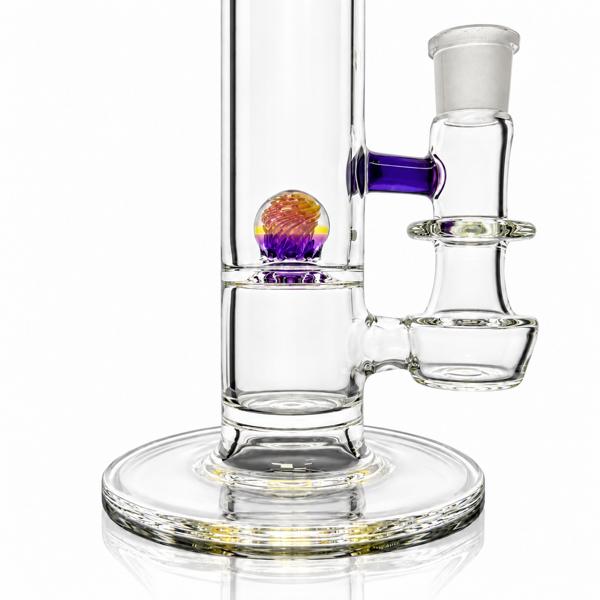 Discobox Natty Perc Straight Tube w/ Fume Mouth - #7