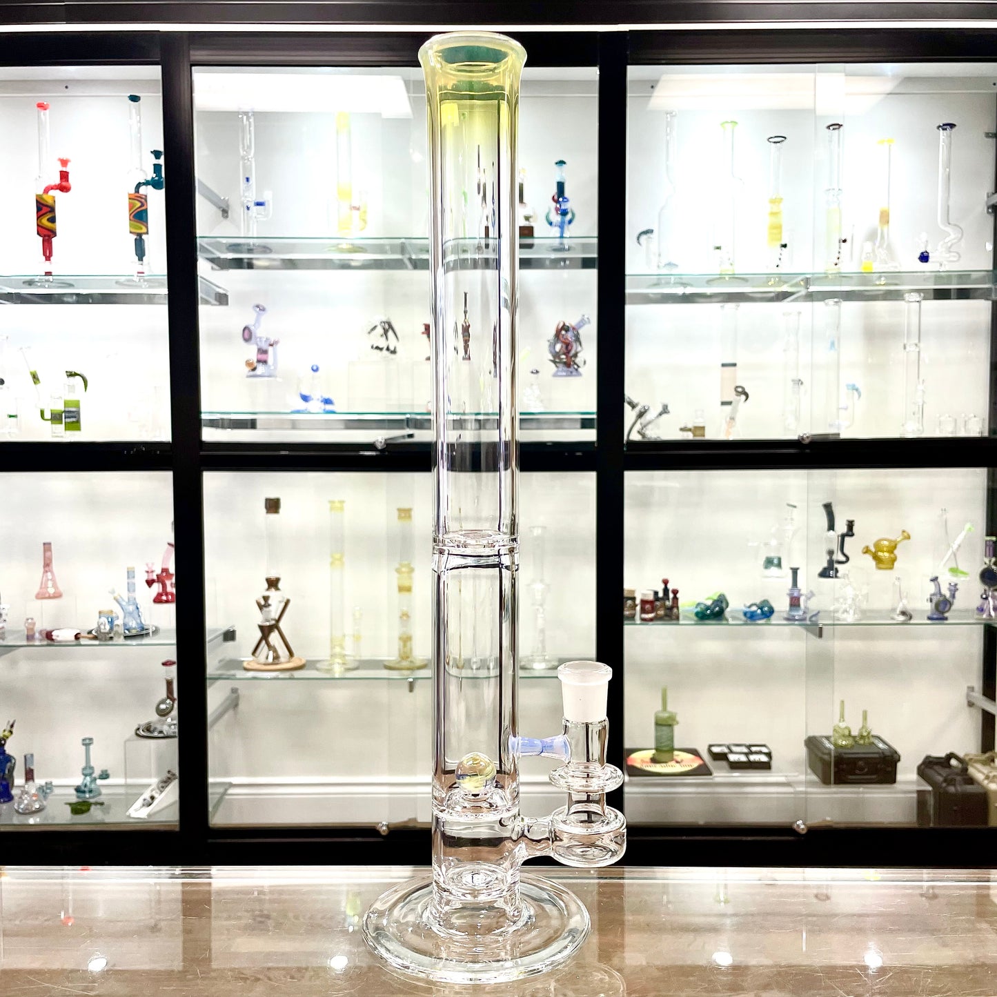 Discobox Natty Perc Straight Tube w/ Fume Mouth - #4