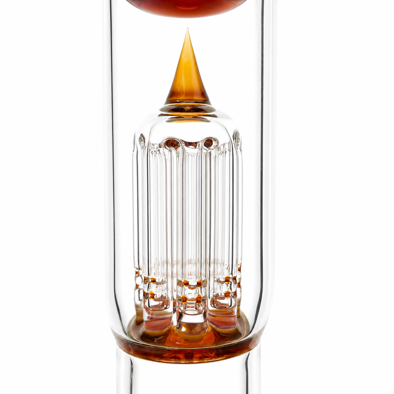 Sovereignty Stemline 16mm 6 Cut DownGrid to Inverted 4 to Gridded 8 Tree w/ Splash Guard CS x3 44mm Neck Partial Accent Tube