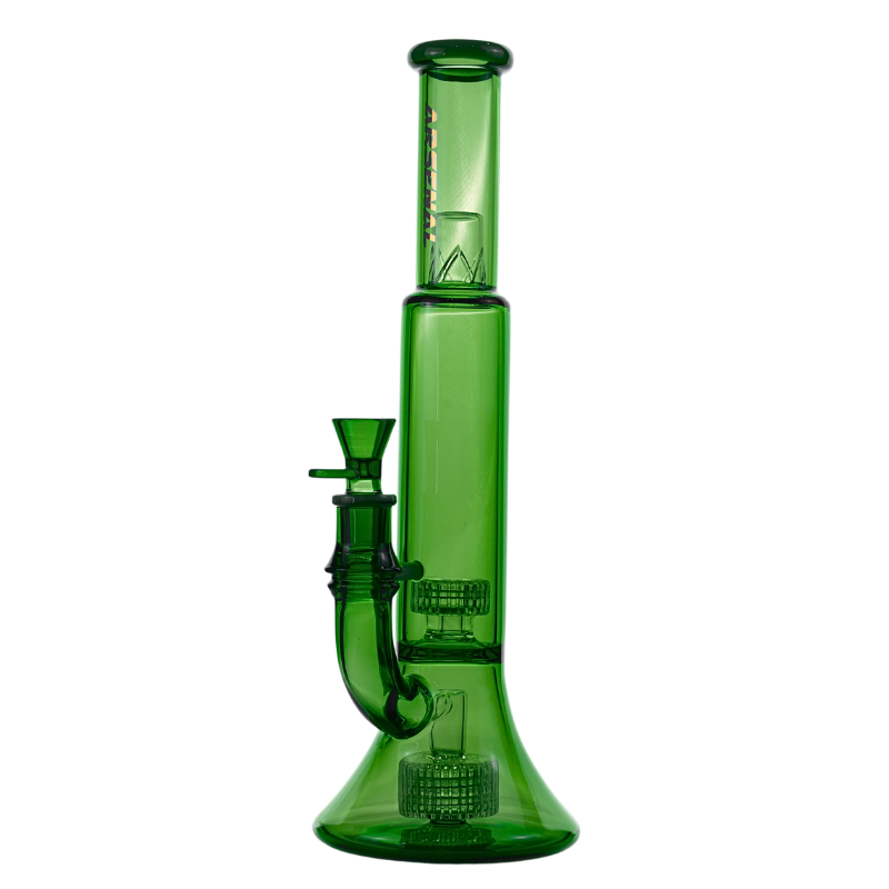 Arsenal 14" Full Colour Triple Matrix Tube W/ 18mm Bowl - Various Colours