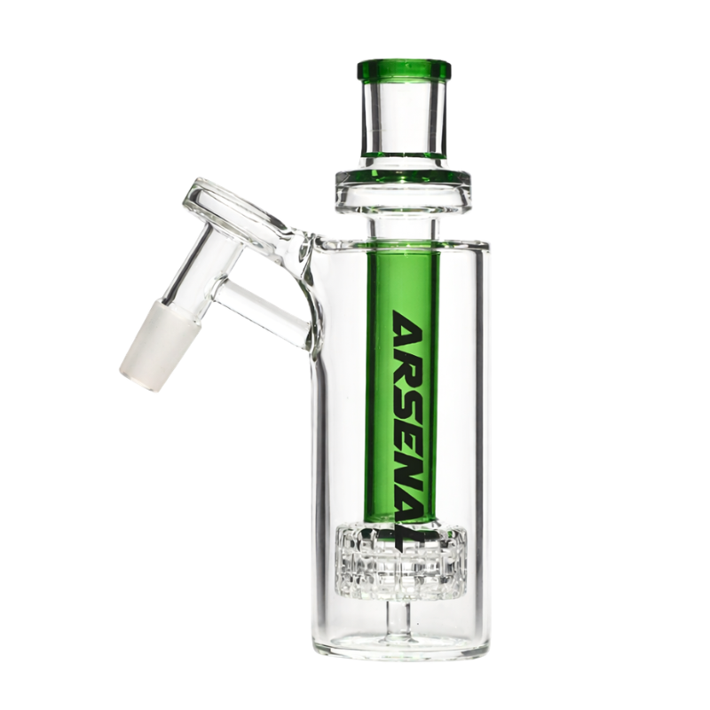 Arsenal 14mm 45 Degree Crystal Stem Ash catcher - Various Colours