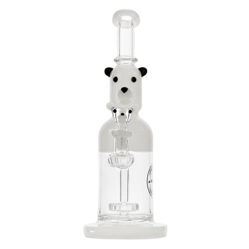 Arsenal 11" Bear Buddy Mini Bong w/ 14mm Screen Bowl - Various Colours