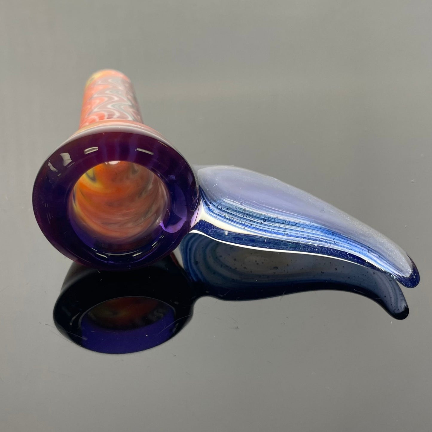 Mooks Glass 14mm 1 Hole Fully Worked Rewig Bowl - #2