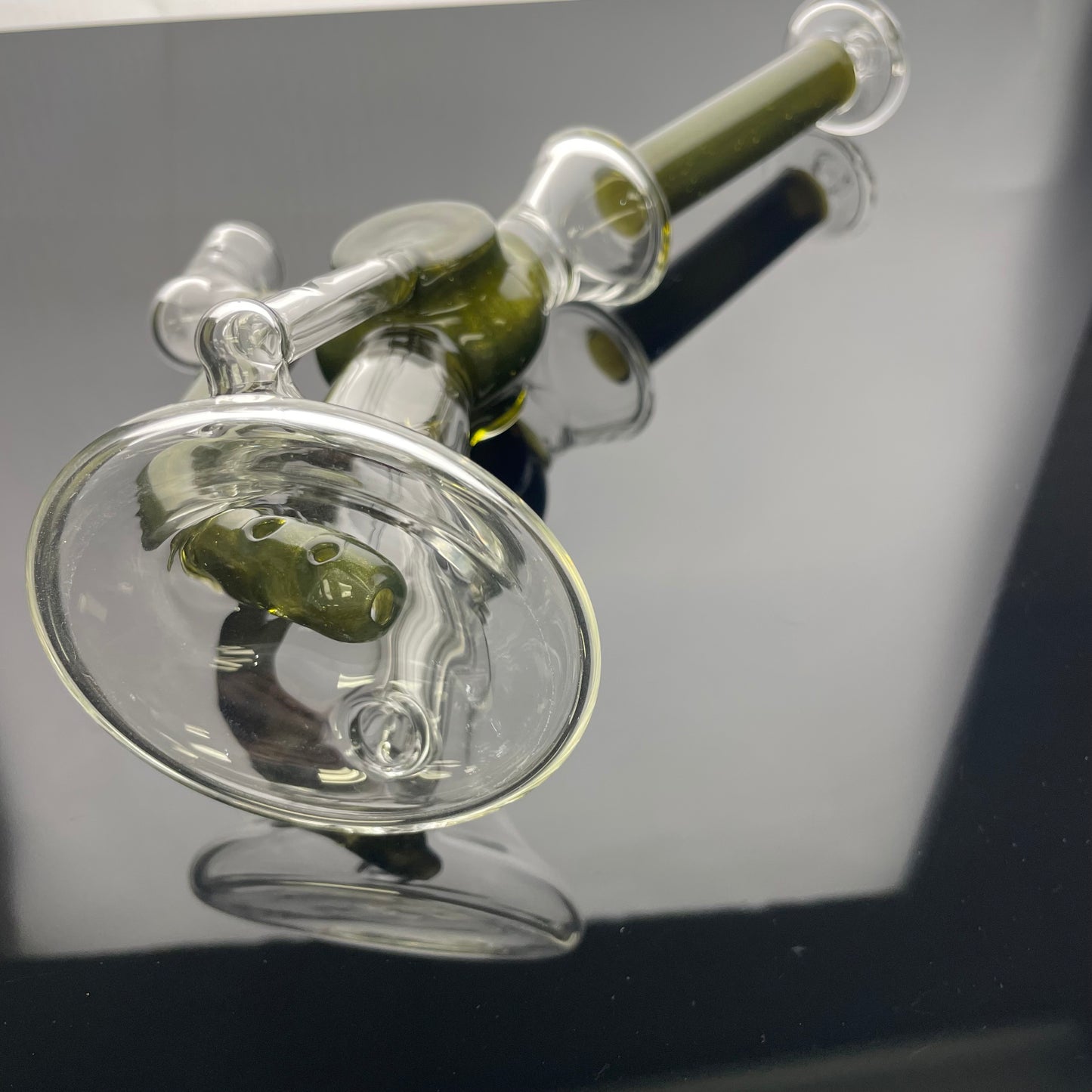 Eka Glass Lil' Dipper Rig - Bio Diesel Sparkle