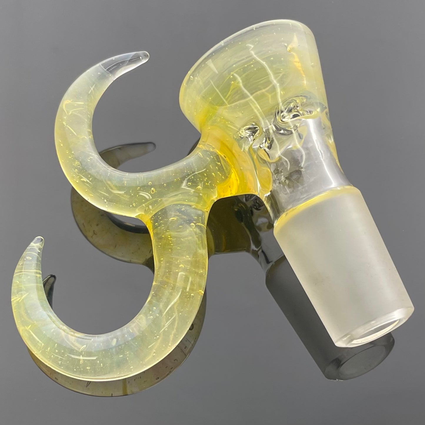 Gump Glass Bowl 2 Horn 18mm 4 Hole