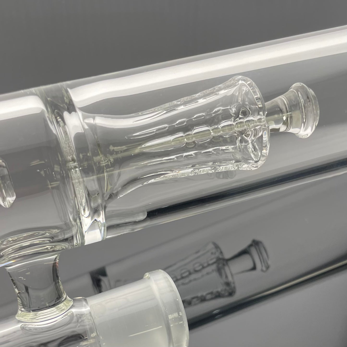 Jamms Clear Pillar to Diamond Perc Tube