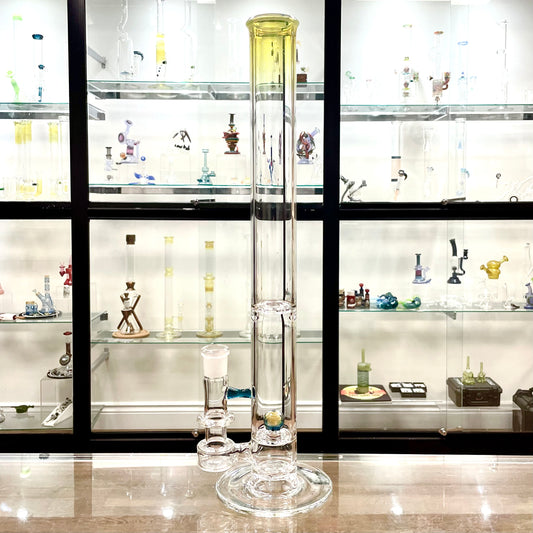 Discobox Natty Perc Straight Tube w/ Fume Mouth - #3