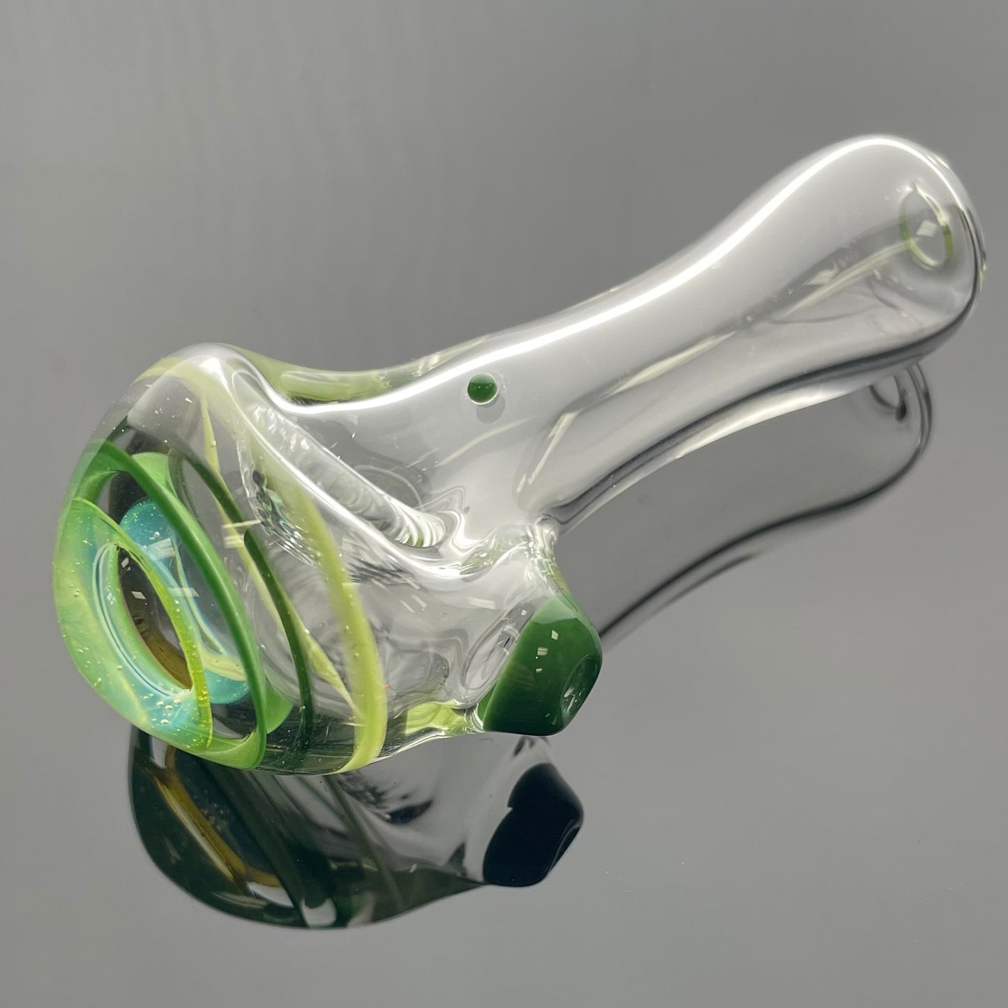 Skullfish 4" Clear 3D Optics Spoon w/ Colour Accents