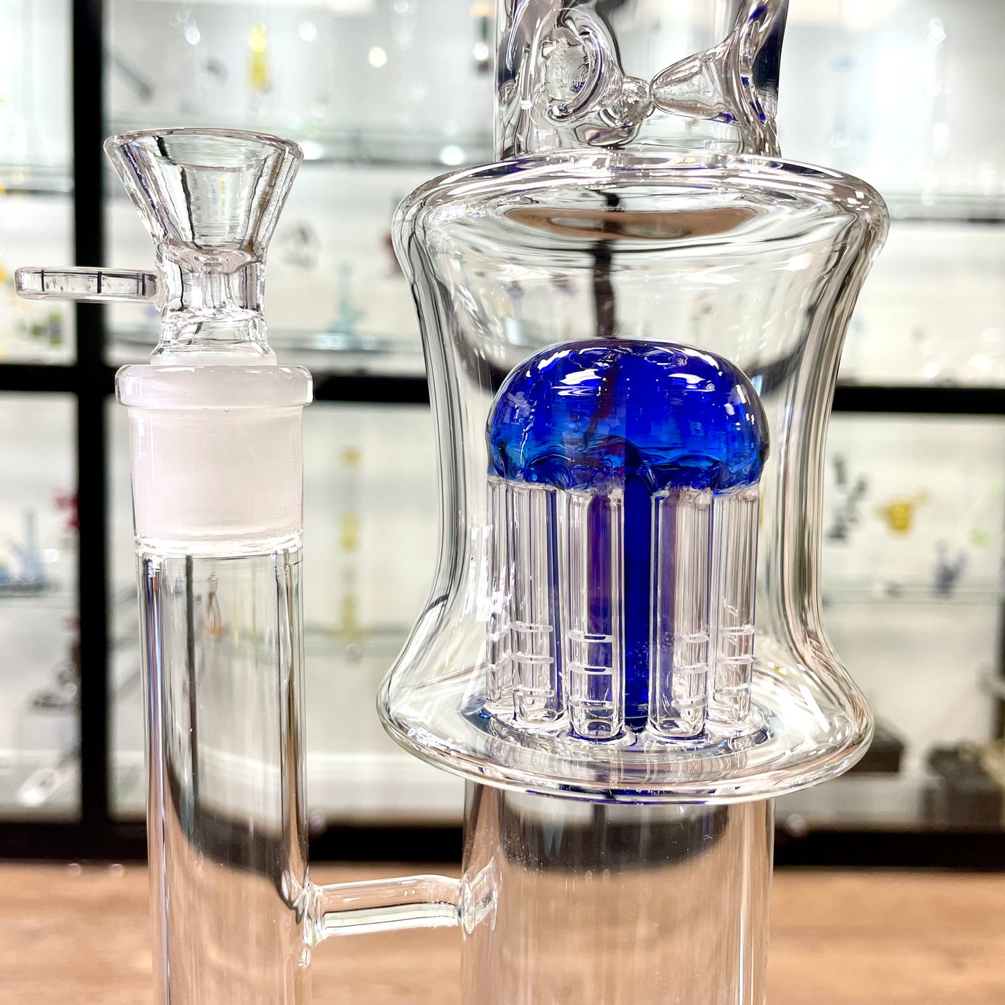 Unbranded 15" 18mm Stemline to 11 Tree Arm Perc Bong - Various Colours