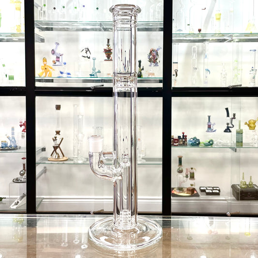 Jamms Straight Tube w/ 360° Pillar Perc - Clear