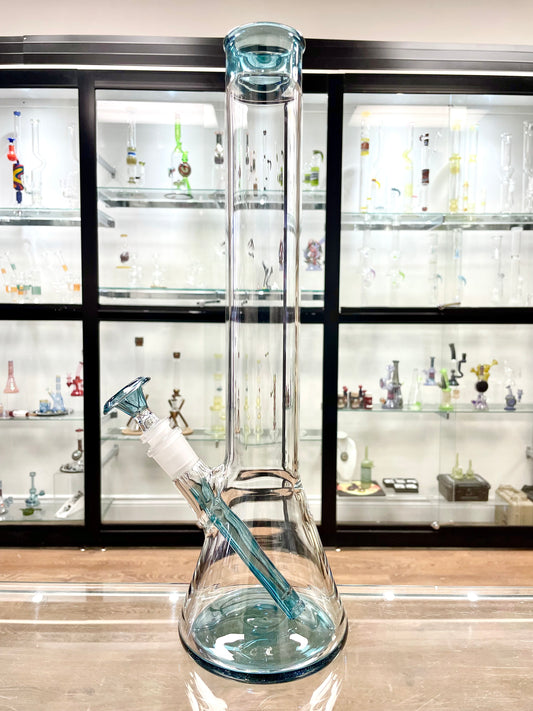 Philip Legge Medium Beaker w/ Colour Accents - Blue Stardust