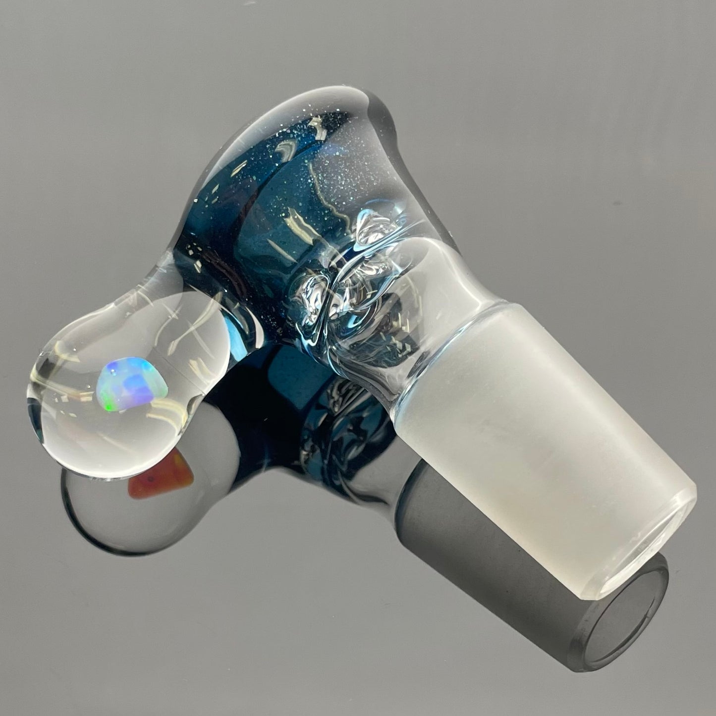 Green Belt Colour Accented Beaker - Heavy Blue Stardust